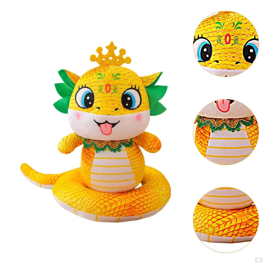 Snake Stuffed Animal Chinese Year Decoration Party Favor Figurine Festival Plush