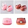 1Pcs Storage Box Tissue Box Pig Bear Wet Wipes Case Dispenser Creative Napkin Holder