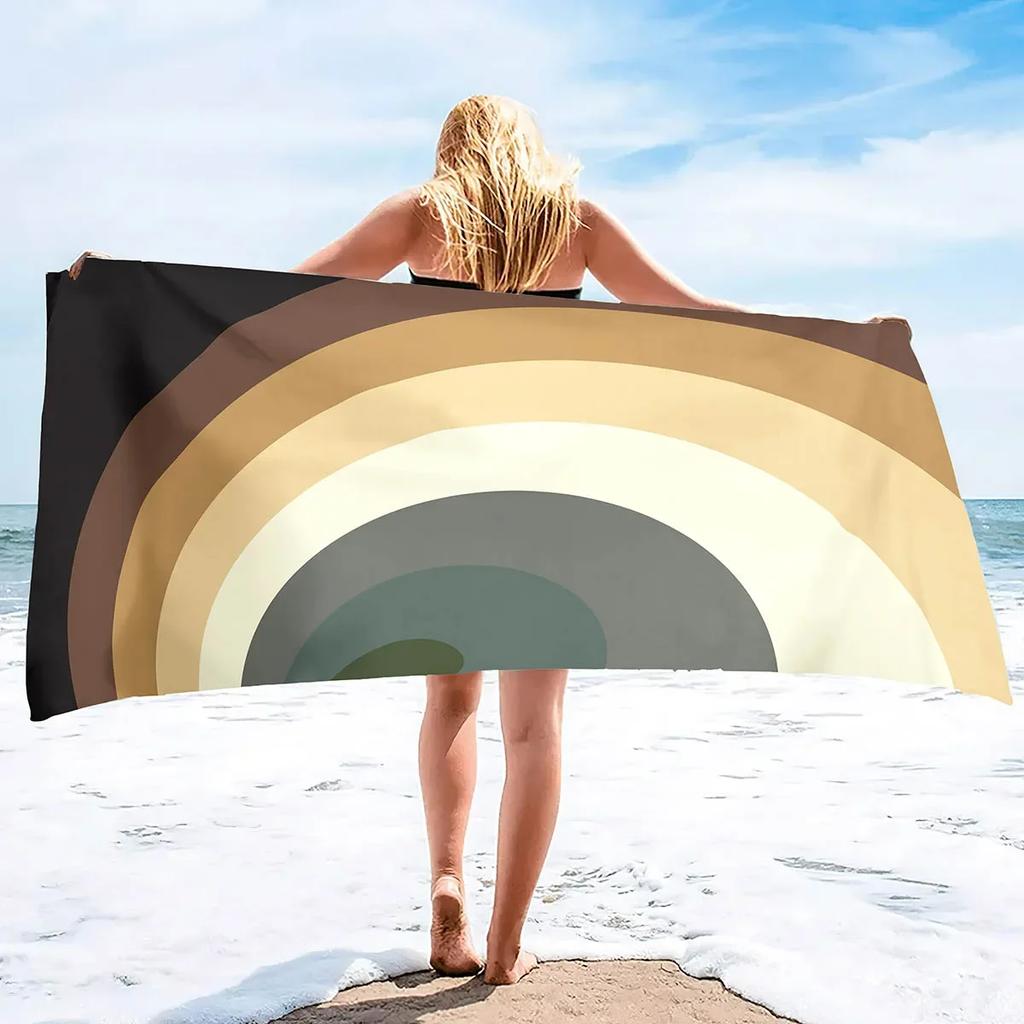 Beach Towel, Microfiber Beach Towels, Quick Dry Sand Proof Towels, Beach Blanket, Lightweight Towel for The Swimming, Beach, Gym