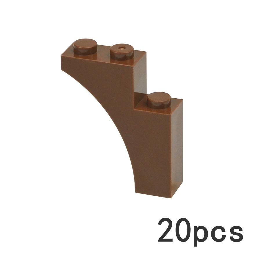 

MOC Arch 1x5x4 Tree Branches Curved Bricks Compatible 2339 14395 3307 Bridge Door Castle Accessories Building Blocks Kid Toys