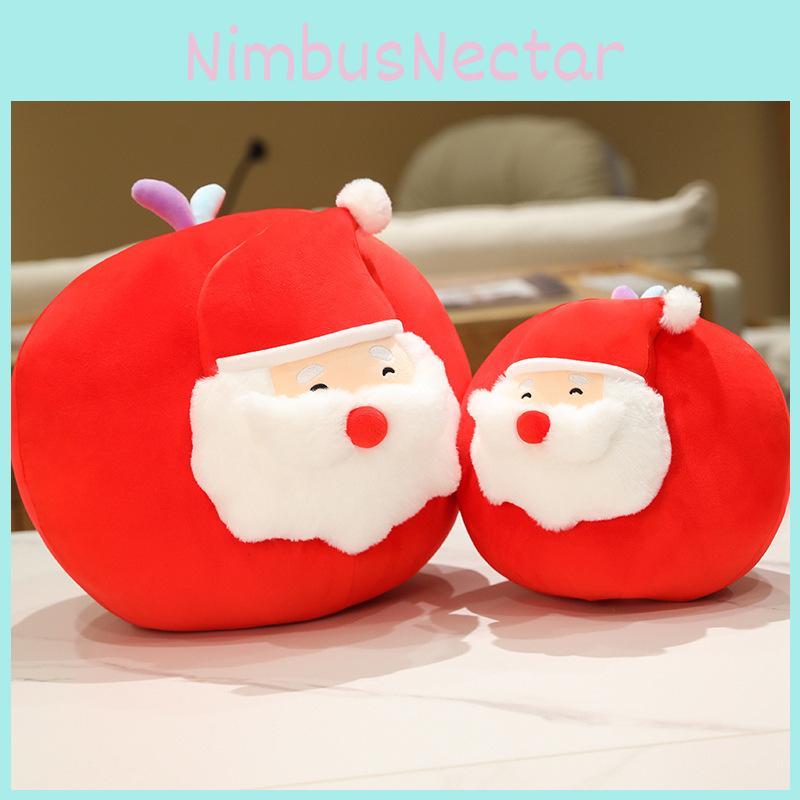 Santa Plush Doll Claus Decorative Cushion Christmas Kid Gifts Home Decor