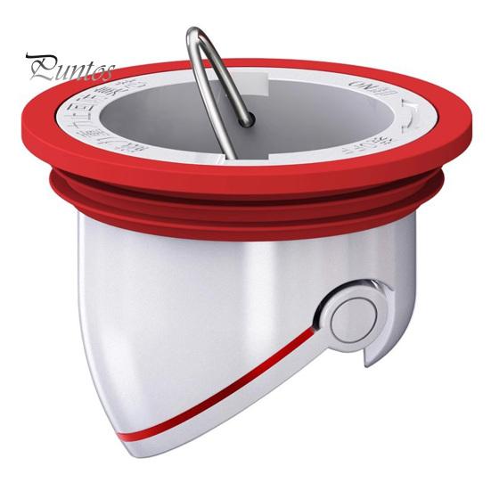 

Крышка для дренажной трубы душа со специальным уплотнением и встроенной системой фильтрации. Простая установка крышки для слива. B