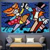 Britto DIY Wall Tapestry Hanging Tarot Hippie Wall Rugs Dorm INS Home Decor