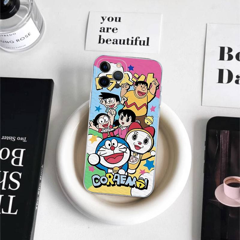 

Cartoon D-Doraemons Fit For IPhone 16 15 Promax Phone Case IPhone 14 11 12 High End 13 Pro Silicone iPhone 11