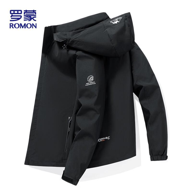 

ROMON Men s Spring Autumn Windbreaker Jacket ZH2352 2XL