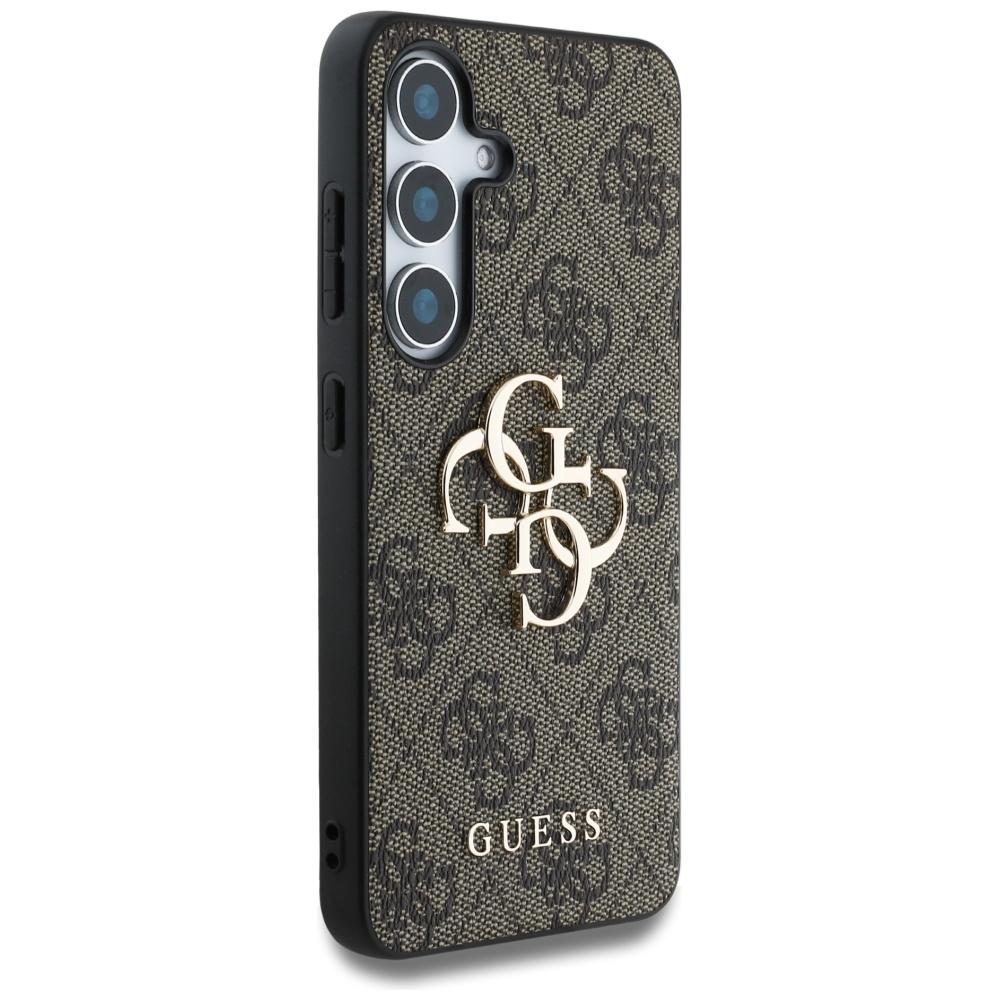 Etui Guess Big 4G Logo Classic Logo Do   Samsung Galaxy S25 Brązowy