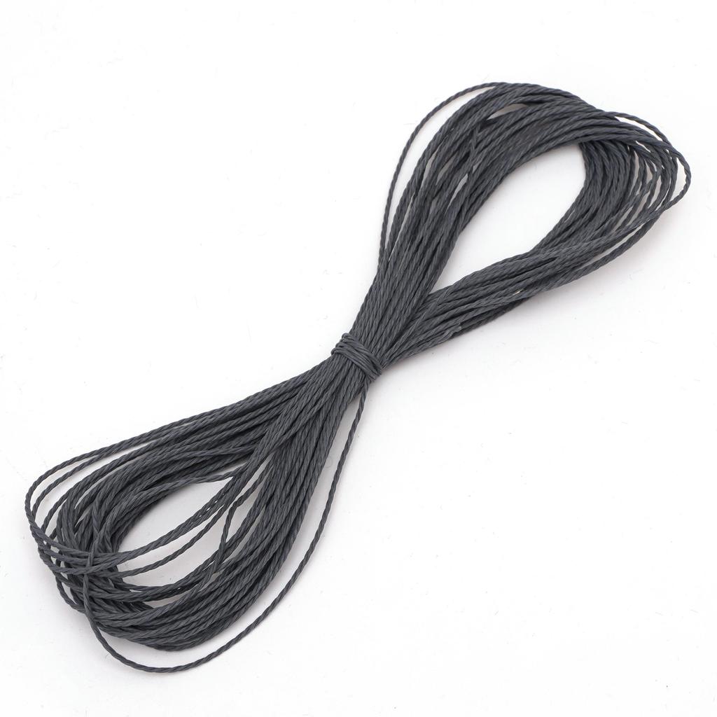 10 meter lærlinje vokset snor bomullstråd snor stropp halskjede tau for smykkefremstilling DIY armbånd rekvisitter