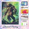 Predator Diamond Painting Kit 5D Full Drill DIY Diamond Mosaic Wall Art Home Decor