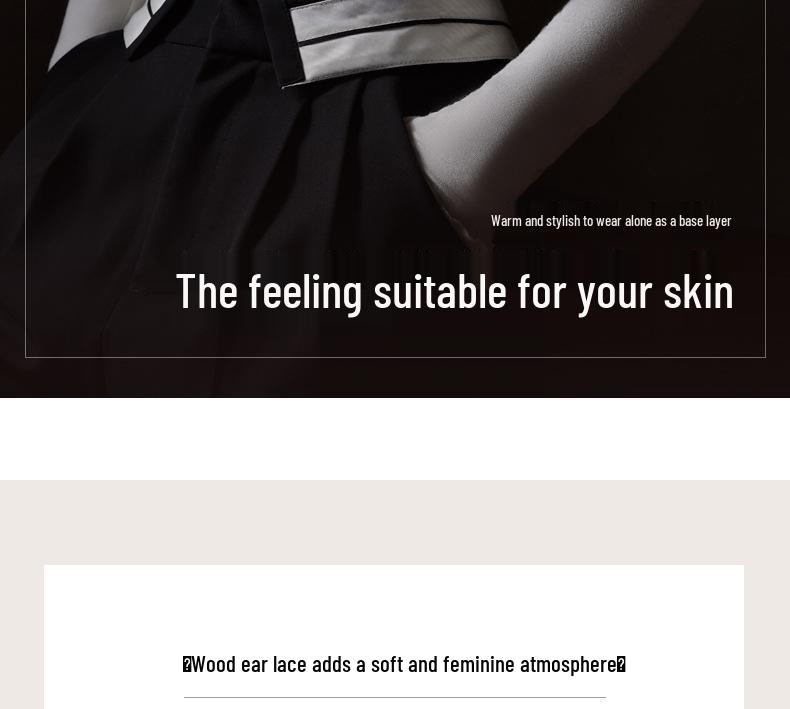 Elegantly Designed Women's Ruffle-Edged Half-High Neck Long-Sleeve Top for Autumn/Winter