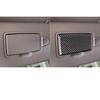 For Mercedes Benz GLE W167 Accessories -2024 Make-up Mirror Panel Trim Real Carbon Fiber Cover Stickers Car Interior