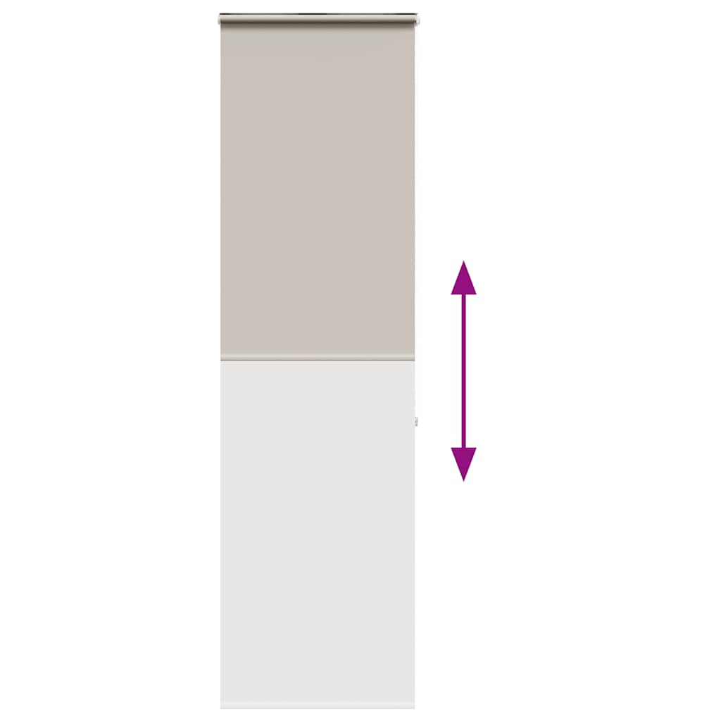 Shower Roller Blind with Cassette 80x240 Cm Fabric Width 76 Cm