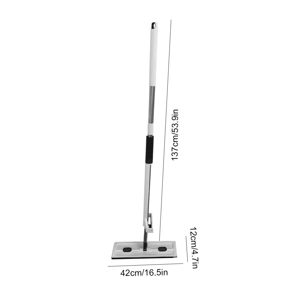 Dust Dry Wet Mop 360 Rotating Tile Floor Cleaning Mop Automatic Water Squeezing Adjustable Long Handle Household Cleaning Tools