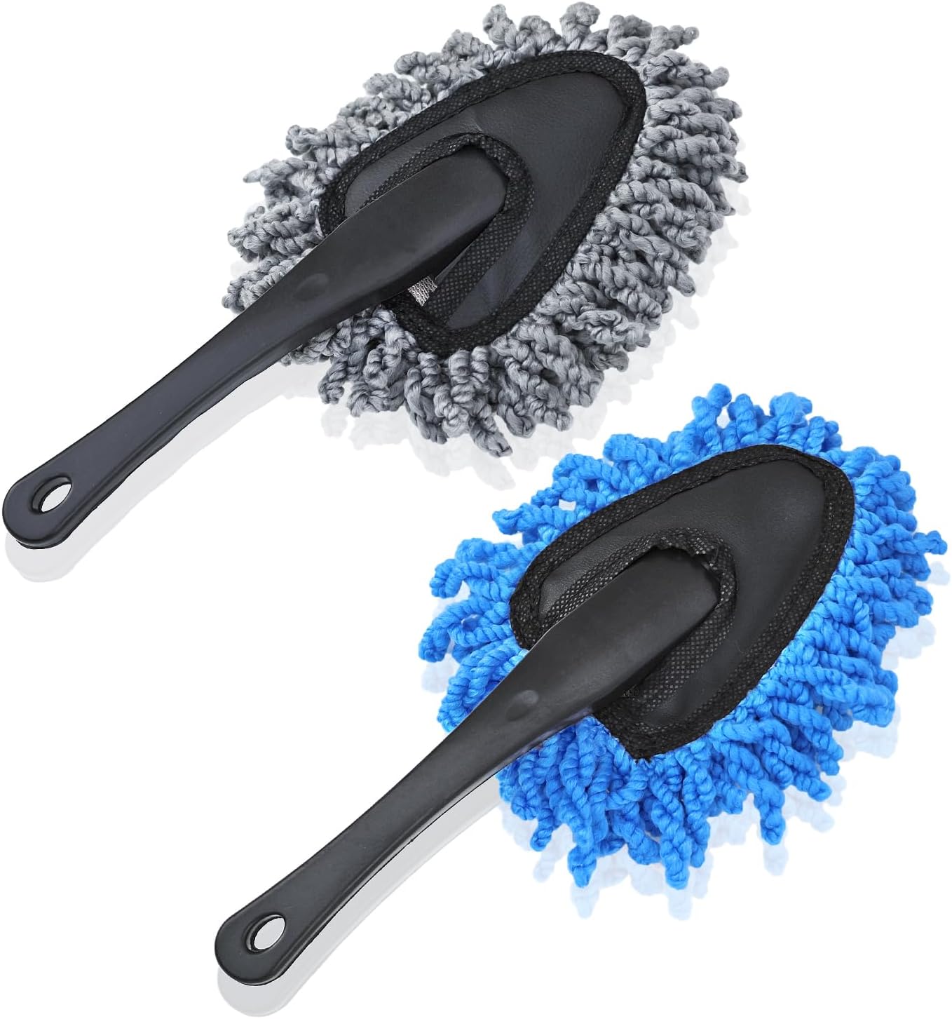 2 Pcs Super Soft Microfiber Duster Brush Car Dash Cleaner Cleaning Brush Dusting Tool Cleaning Tools for Car Cleaning