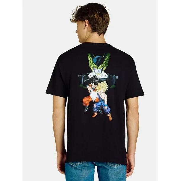 Dragon Ball Z Mens Super Saiyan Perfect Cell Black Shirt New