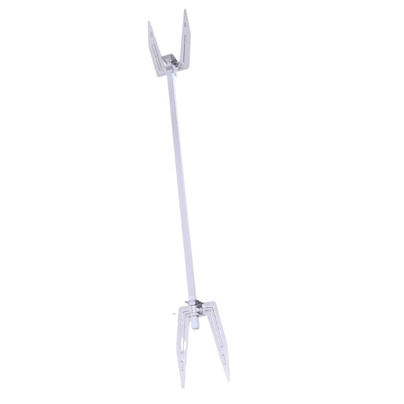 Turkey Barbecue Rack Electric Oven Stainless Steel Rotary Roast Chicken Fork X3UC