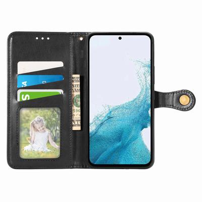 Etui skórzane na telefon Samsung Galaxy A36 5G, portfel, podstawka, z paskiem na nadgarstek