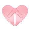 Alla hjärtans dag Kärlekshjärta Plyschvinge med Elastiskt Band Barn Vuxna Hjärtformad Rosa Vinge Bröllop Festival Kostym Fest Cosplay Rekvisita
