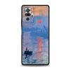Claude Monet Impressionism Painter Phone Case For Xiaomi Redmi Note 14 13 5G 10 11 12 Pro Plus 4G 14C 13C 12C 10C Black Cover