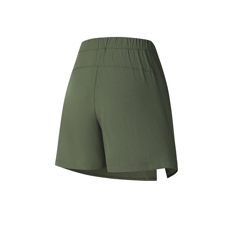 FILA Explore Elastic Skin-Friendly Anti-Exposure Side Split Fashion Personality Trendy Forest Style Casual Skirt Women skirts A11W527808FDG