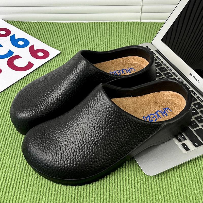 Muži Pantofle Páry Zahradní dřevák Ženy Voděodolná obuv pro kuchaře Pohodlné sandálové pantofle pro domácí mazlíčky Outdoorová rybářská obuv