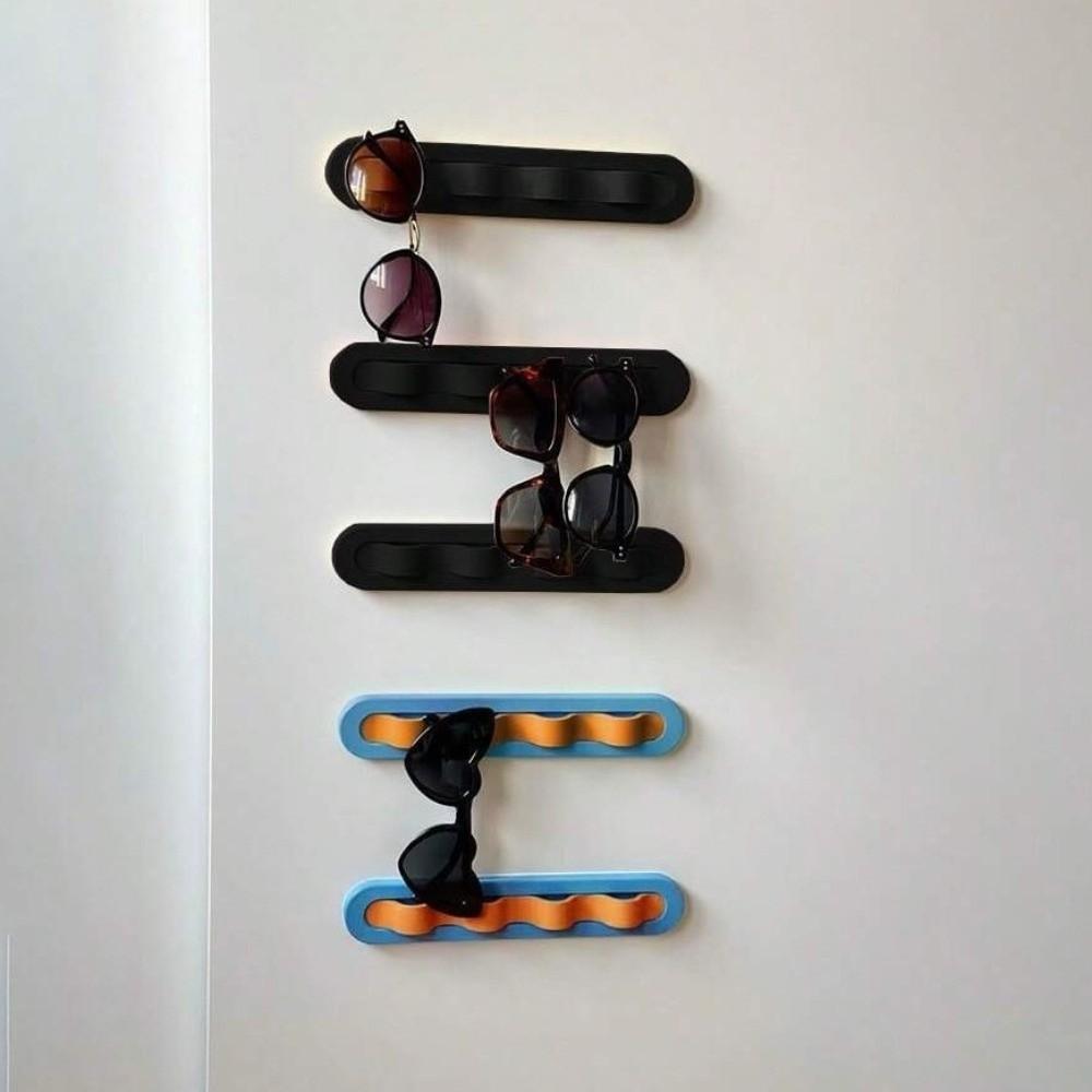 Wall Mounted Eyeglass Storage Rack Waved Design Glasses Display Rack Eyeglass Rack  Shops