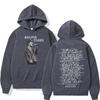 Bruno Mars The Romantic Tour 2026 Bluza z nadrukiem Męska Damska Vintage Hip-hop Pulower Jesień i Zima Luźne Codzienne Bluzy