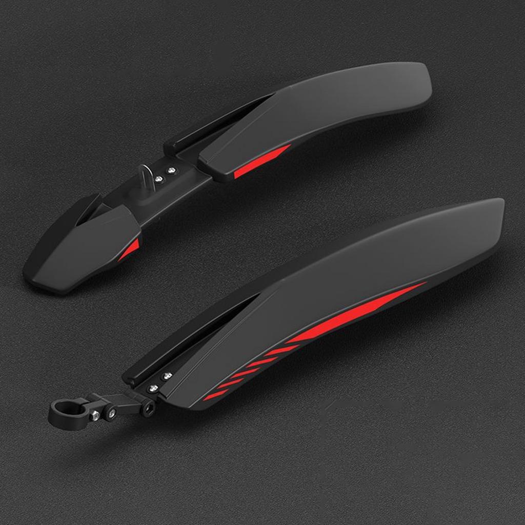 Nastavitelná sada blatníků na jízdní kola Rychloupínací přední zadní blatníky pro horské a městské kolo