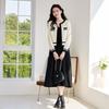 VICTORIA&VERA Little Fragrance Style Knit Jacket & Dress Set