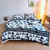 LISM Milk Fleece Flannel All-Season Throw Blanket