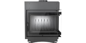 Gusseisenkamin KRATKI MAJA DECO rechts 8 kW Ø 150