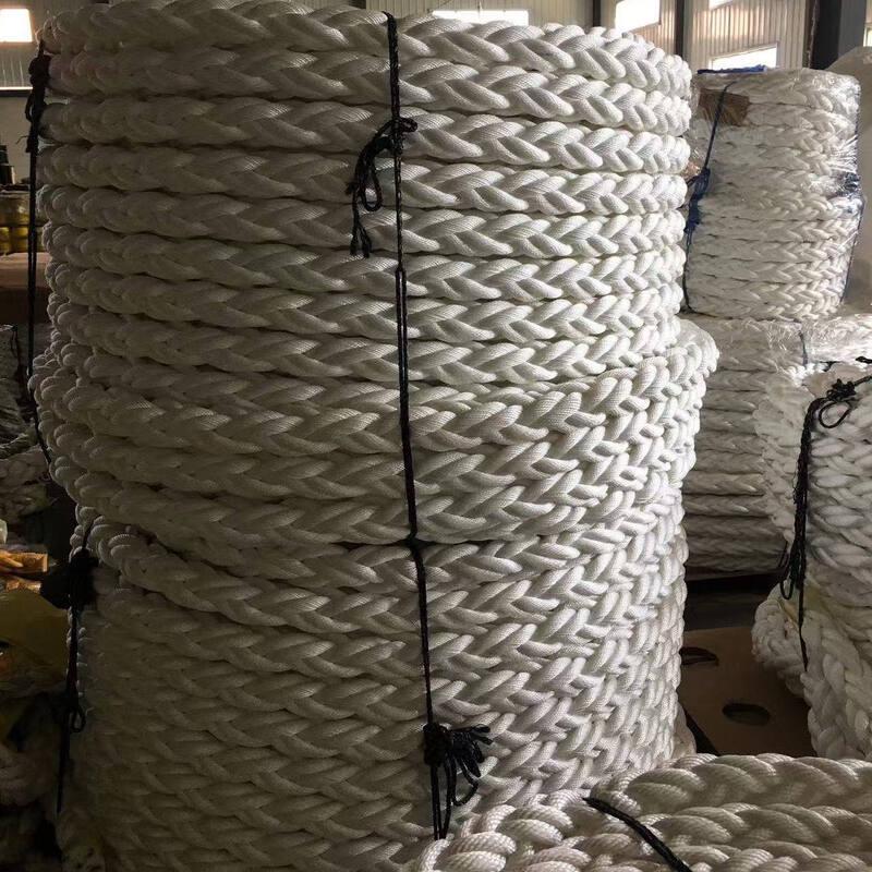 Heavy-Duty 8-Strand Marine Anchor & Mooring Rope