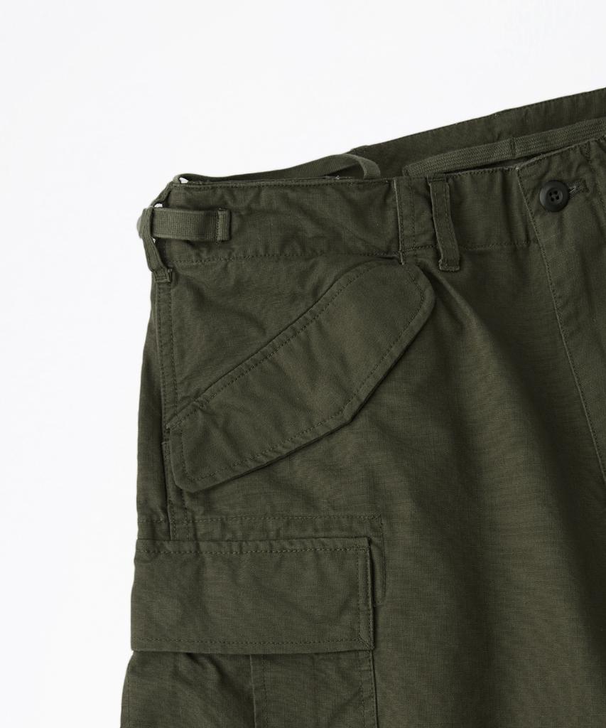 OUTSTANDING M-51 Wide Cargo Shorts_Olive