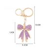 Creative Gift Bow Car Keychain Pendant Ladies' Bag Keychain