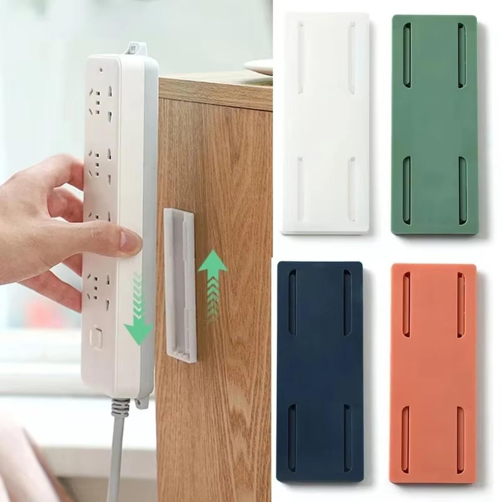 Strong Adhesive Wall Hooks, Transparent No Drill Heavy Duty Hooks for Kitchen Bathroom one size