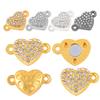 Useful Necklace Bracelet Connector Buckle Extender Connector Hook Rhinstone Magnetic Clasps New Accessories Silver Gold DIY