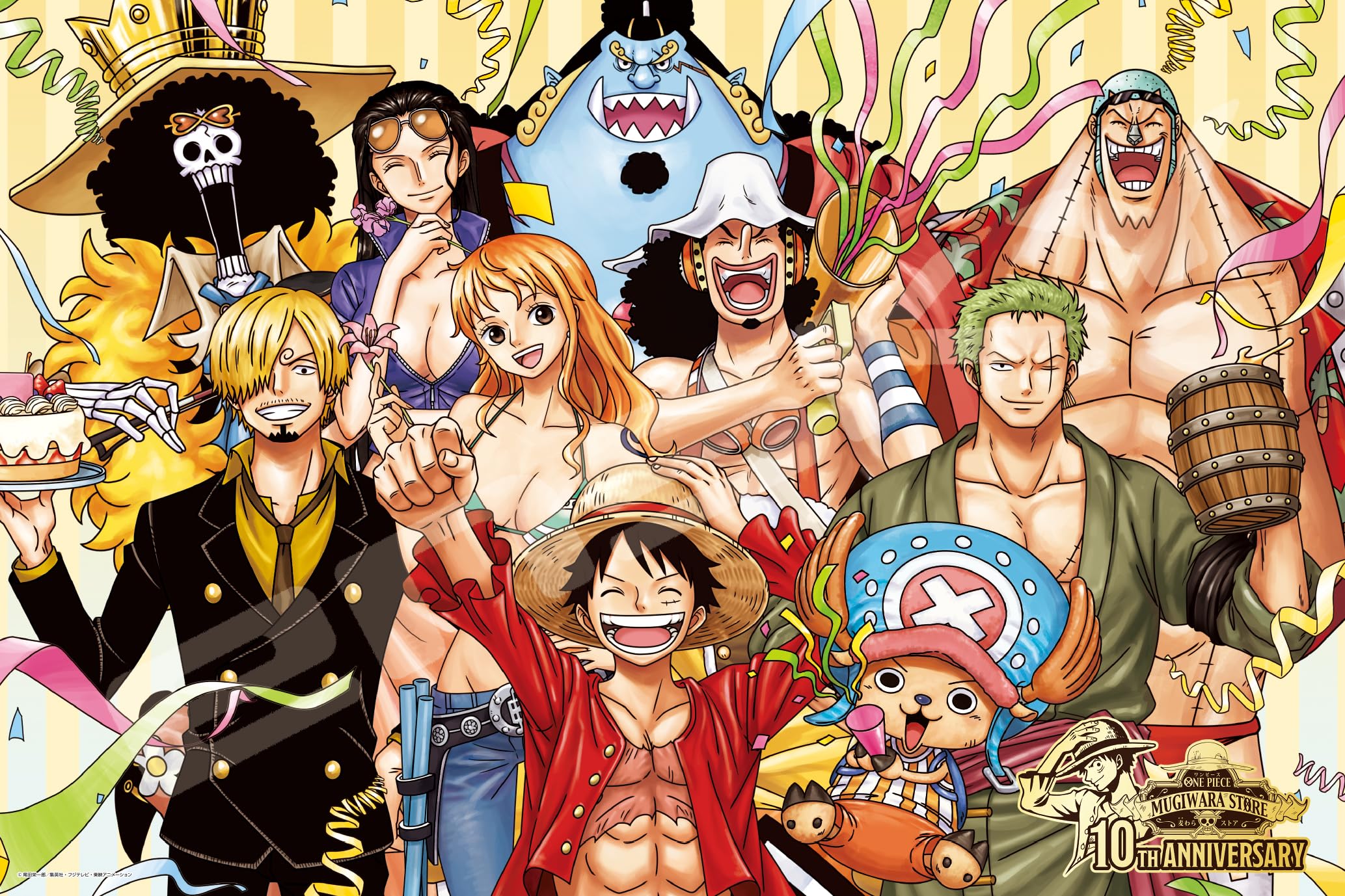 Ensky One Piece 10-й пазл 1000 деталей 50 x 75 см Бумажная вечеринка! 1000-592