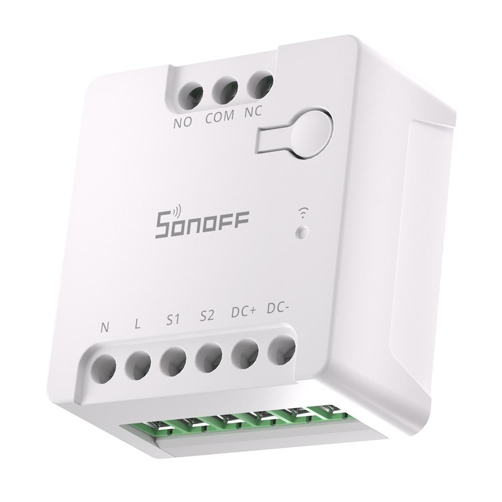 

SONOFF MINI-D WiFi Розумний Перемикач Реле Сухого Контакту Підтримка Протоколу Matter Вхід AC/DC Розумне Керування A