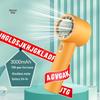 Compact USB Handheld Fan with Digital Display & Long Battery Life