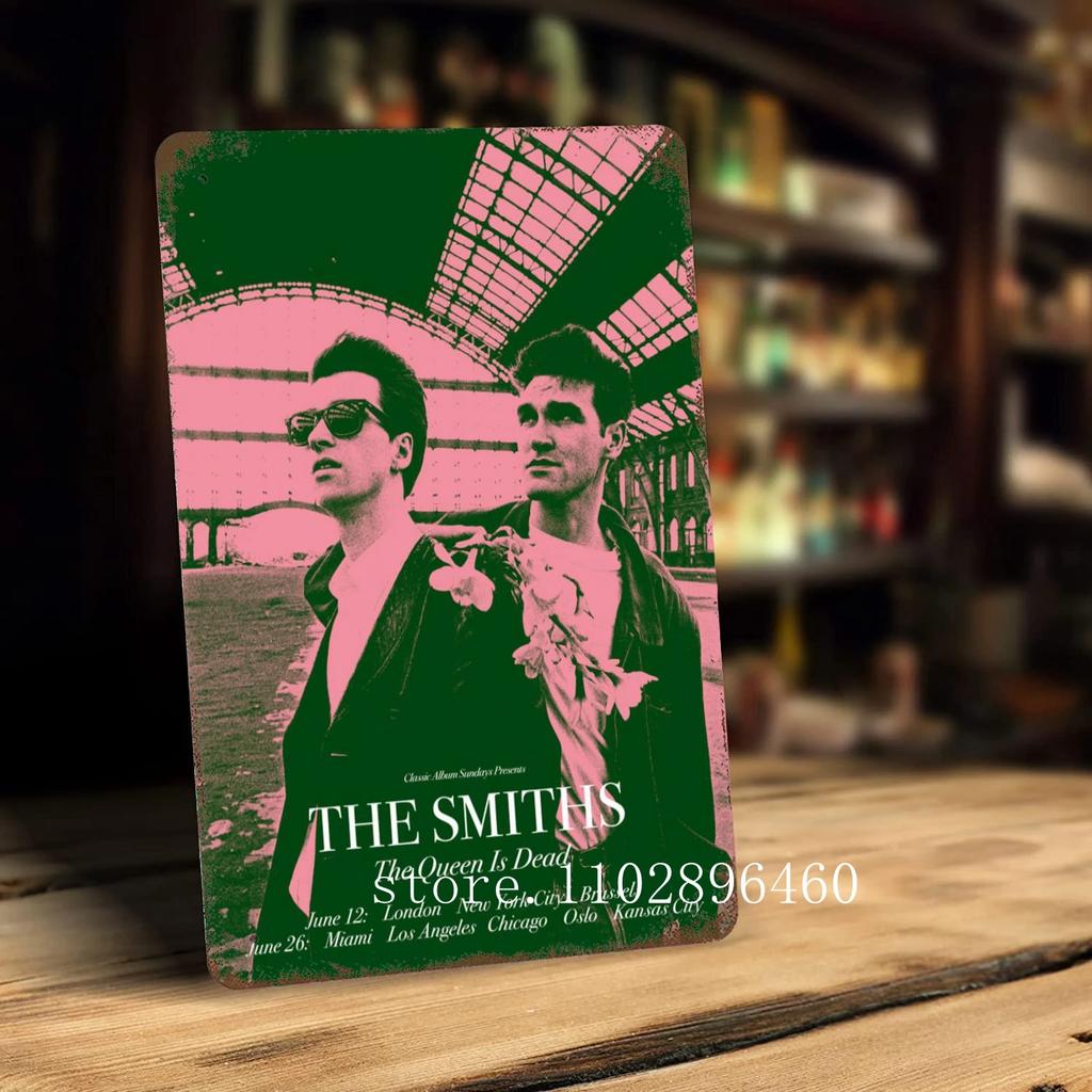 The smiths Metallschilder & Schilder Wanddeko Vintage Blechschilder Captain Metall Poster Deko für Bar Pub Club Wanddekoration