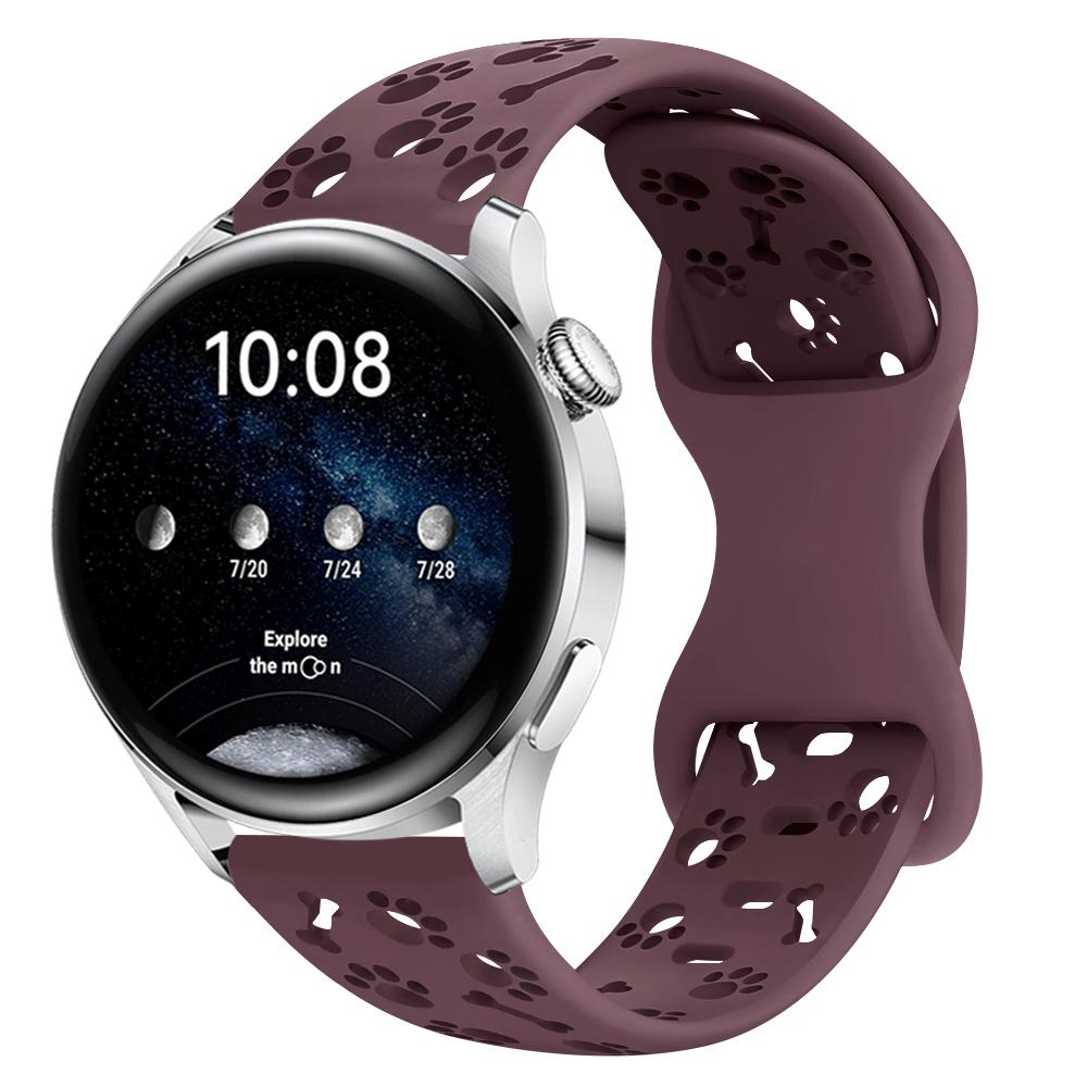 Engraved Watch Band, Soft Breathable Sport Strap 18/20/22MM Compatible with Amazfit Huawei Samsung oppo xiaomi