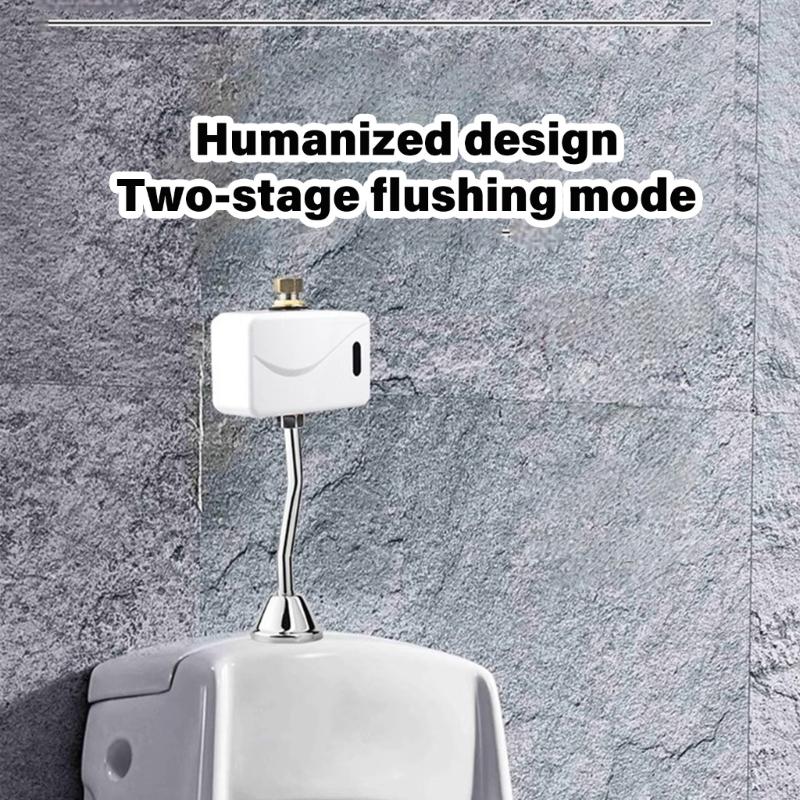 Berührungsloses automatisches Urinal mit präziser Spülsteuerung Moderne ABS-Struktur platzsparend für Zuhause und Gewerbe