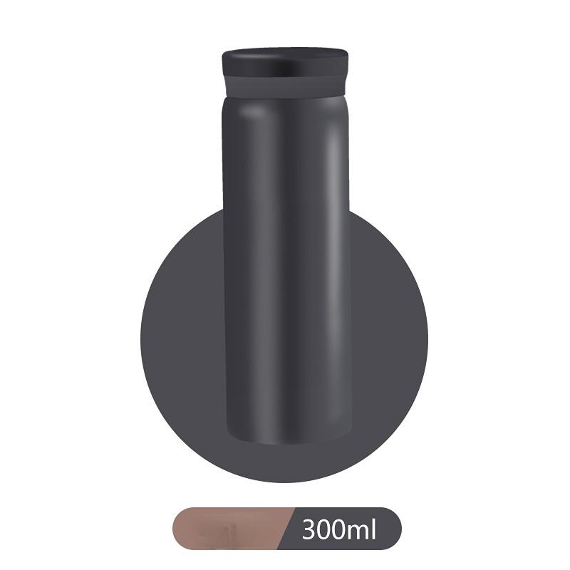 Portable Water Cup Thermos Cup 300ml Vacuum Flasks Portable Stainless Steel Thermos Cup Water Bottle Travel Tea Mug Office Thermos Cup