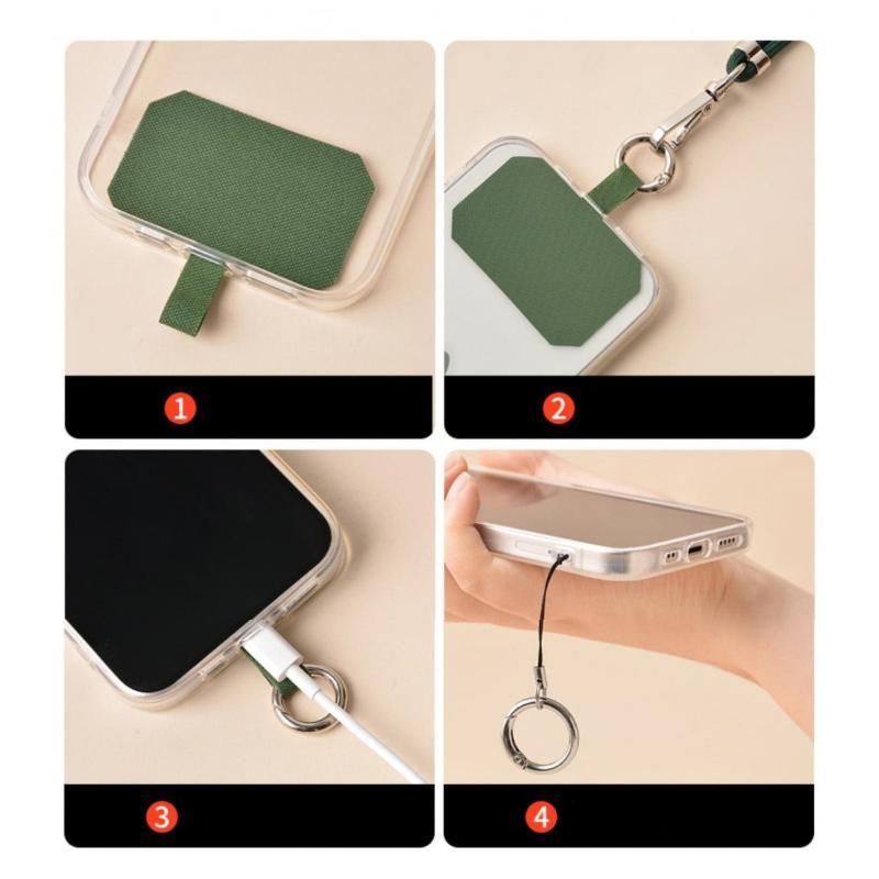 Upgrade Umhängeband mit Ring Universell Handy Verstellung Langes Hängeband mit Clip Anti-Verlust Lanyard