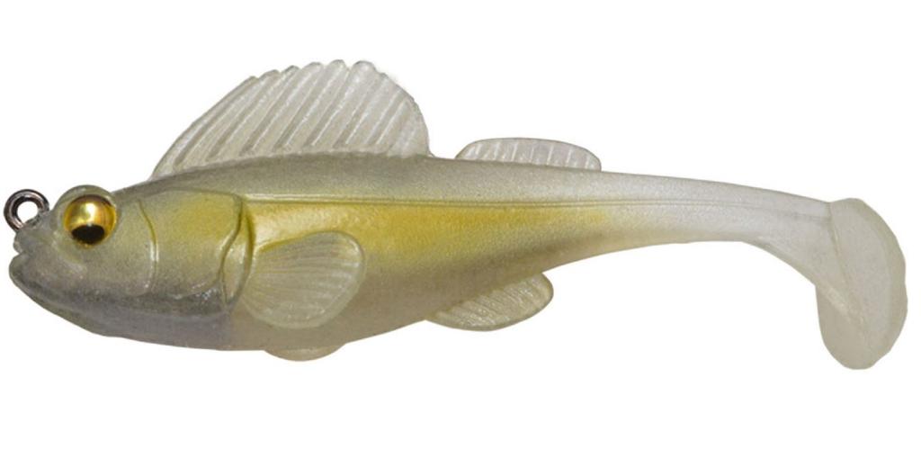 Megabass Soft Lure Dark Sleeper 3 Inch 3/4 oz Shirauo (1226)