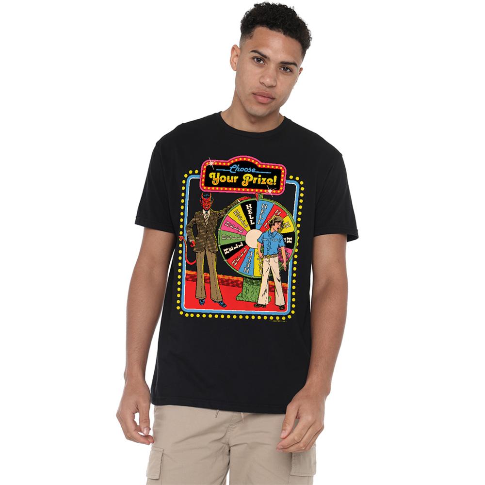 Steven Rhodes Unisex Adult Choose Your Prize T-Shirt