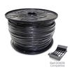Kabel - Akryl - 5x1,5mm - Černý - 100m - Cívka Ø400x200mm