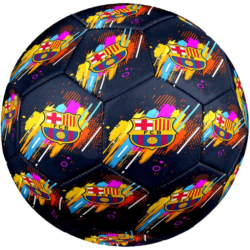 1 Stück Fußballverein-Thema Fußball, Größe 5 Fußball, Outdoor Athletik-Trainingsball, Einzigartiger Stil, Exquisites Weihnachtsgeschenk
