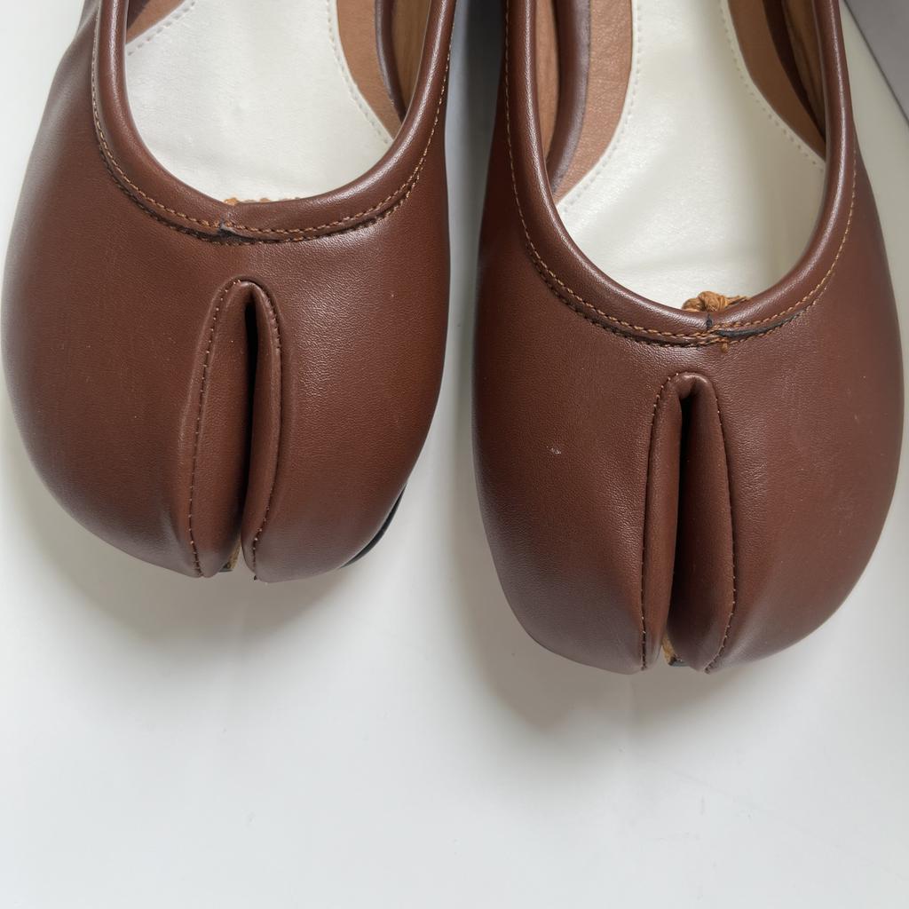 Fashion IPPEUM Women Ballets Flats Split Toe Mary Janes Black Plus Size 44 Dress Loafers Shoes Dropshipping Balerinas De Mujer