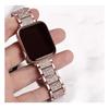 Diamond Strap for iWatch 46mm 42mm 45mm 41mm 49mm Metal Watchband Apple Watch Series 10 9 8 7 6 5 SE Women's Wristband Bracelect