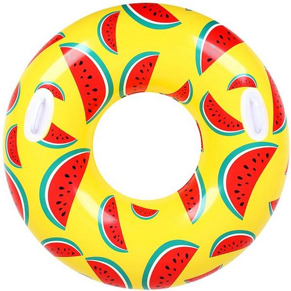 

Круглая арбузная трубка Sunny Water 75см, корейские водные развлечения